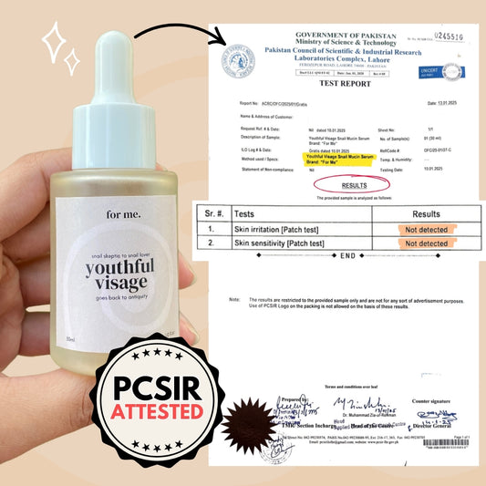 Youthful Visage snail mucin serum